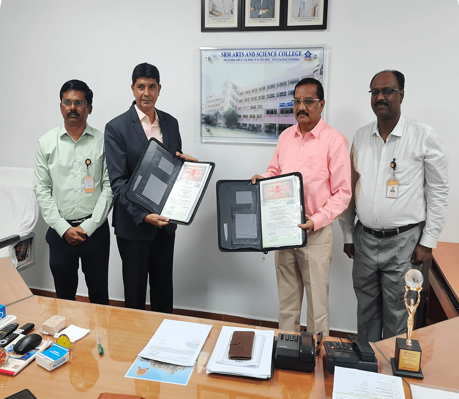 MOU with SRM Arts and Science College